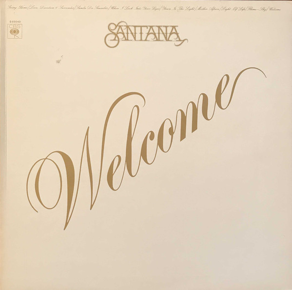 Lp – Santana – Welcome – Simply-Listening