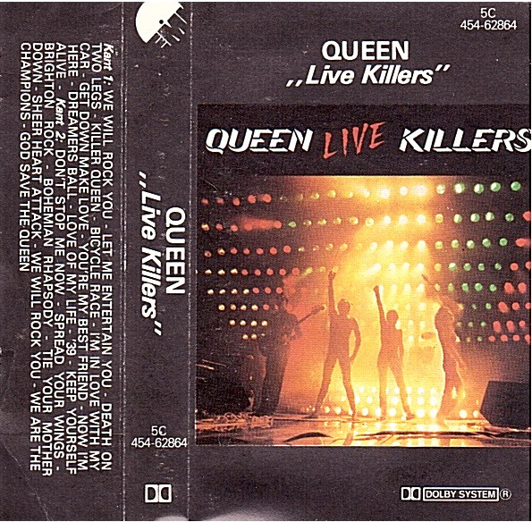 Cassette – Queen – Live Killers – Simply-Listening