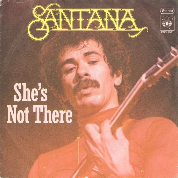 Single santana she s not there simply listening