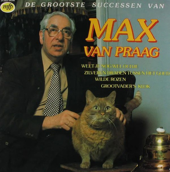 Lp Max Van Praag De Grootste Successen Van Max Van Praag Simply