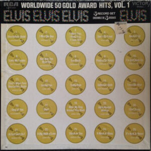 Lp - Elvis - Worldwide 50 Gold Award Hits, Vol. 1 (4 lp box)