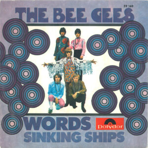 Single - The Bee Gees - Words