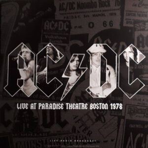 Lp - AC/DC - Live At Paradise Theatre Boston 1978