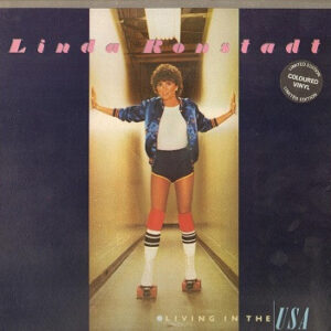 Lp - Linda Ronstadt - Living In The USA (rood vinyl)