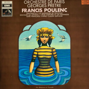 Lp - Francis Poulenc - Sinfonietta / La Baigneuse De Trouville