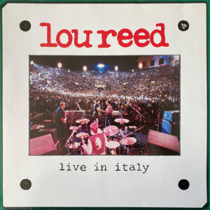 Lp - Lou Reed - Live In Italy
