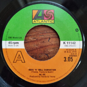 Single - AC/DC - Rock 'N' Roll Damnation