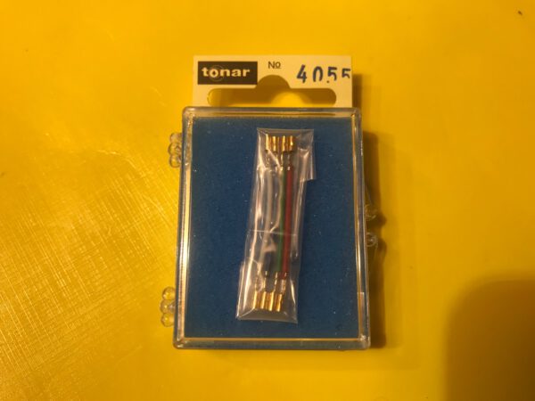 Headshell kabel set Tonar