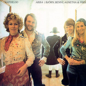 Lp - ABBA, Bjorn, Benny, Agnetha & Frida  - Waterloo