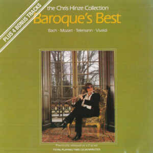 Lp - Chris Hinze - Baroque's Best - The Chris Hinze Collection - Bach