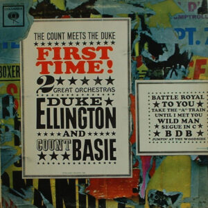 Lp - Duke Ellington And Count Basie - First Time ! The Count Meets The