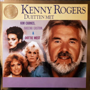 Lp - Kenny Rogers With Kim Carnes, Sheena Easton & Dottie West - Duets