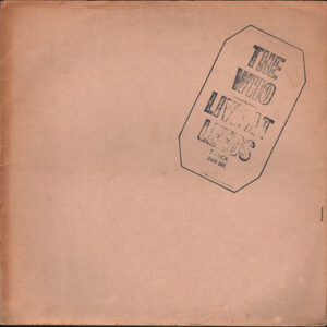 Lp - The Who - Live At Leeds