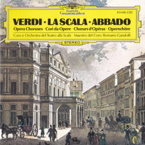 Cd - Verdi  La Scala  Abbado - Opera Choruses
