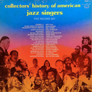 Lp - Collectors' History Of American Jazz Singers (5 lp box)