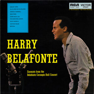 Lp - Harry Belafonte - Excerpts From The Belafonte Carnegie Hall Conce