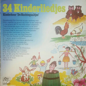 Lp - Kinderkoor De Nachtegaaltjes - 34 Kinderliedjes