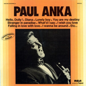 Lp - Paul Anka - Live In New York