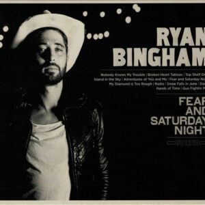 Cd - Ryan Bingham - Fear And Saturday Night