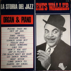 Lp - Fats Waller - Organ & Piano
