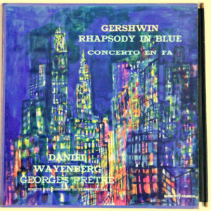Lp - Gershwin - Rhapsody In Blue / Concerto En Fa