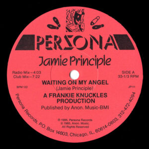 Maxi - Jamie Principle - Waiting On My Angel