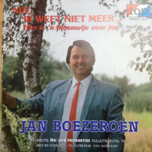 Single - Jan Boezeroen - Nee, Ik Weet Niet Meer