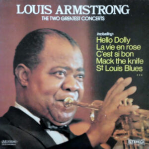 Lp - Louis Armstrong - The Two Greatest Concerts (4 lp box)