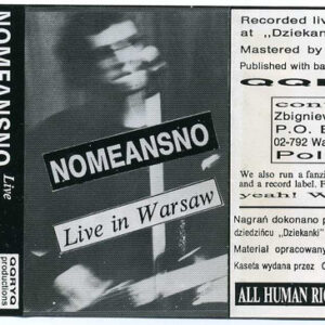 Cassette - Nomeansno - Live In Warsaw