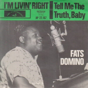 Single - Fats Domino - I'm livin' right