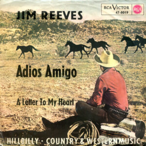 Single - Jim Reeves - Adios Amigo