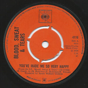 Single - Blood, Sweat & Tears - You've Made Me So Very Happy