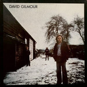 Lp - David Gilmour - David Gilmour (rug hoes geplakt met tape)