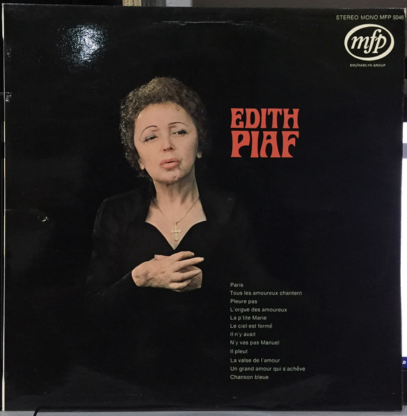 Edith Palf Lp – Edith Piaf – Edith Piaf – Simply-listening
