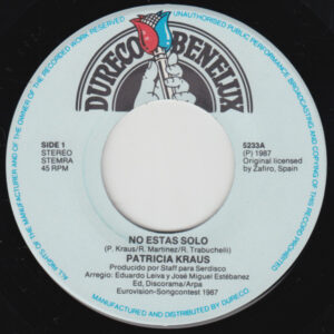 Single - Patricia Kraus - No Estas Solo