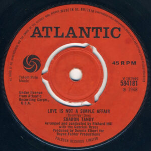 Single - Sharon Tandy - Love Is Not A Simple Affair