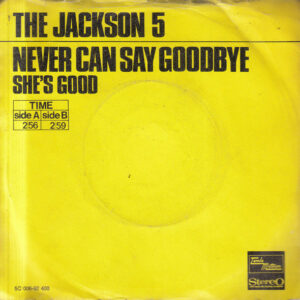 Single - The Jackson 5 - Never Can Say Goodbye