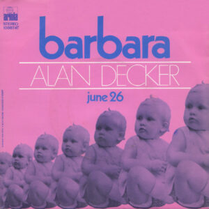 Single - Alan Decker - Barbara