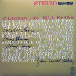 Lp - Bill Evans Trio - Everybody Digs Bill Evans (Japans / geen OBI)