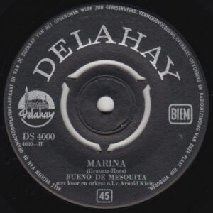 Single - Bueno De Mesquita - Marina / Onder Je Balustrade