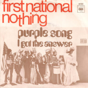 Single - First National Nothing - Purple Song