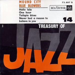 Single - Mound City Blue Blowers - Treasury Of Jazz No.14