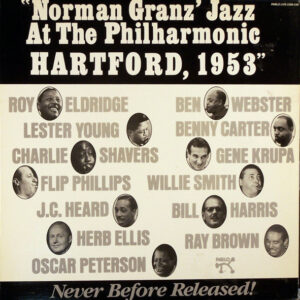 Lp - Norman Granz' Jazz At The Philharmonic Hartford, 1953