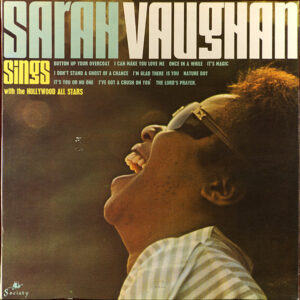 Lp - Sarah Vaughan - Sarah Vaughan Sings