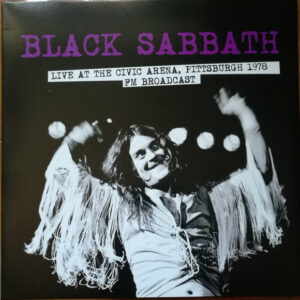 Lp - Black Sabbath - Live At The Civic Arena, Pittsburgh 1978 Fm Broad