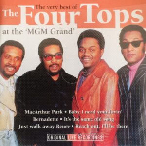 Cd - Four Tops - The Very Best Of The Four Tops At "The MGM Grand"
