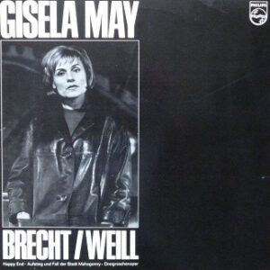 Lp - Gisela May - Brecht / Weill