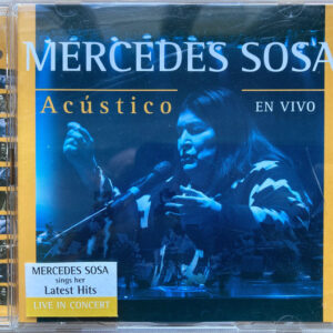 Cd - Mercedes Sosa - Ac?stico En Vivo