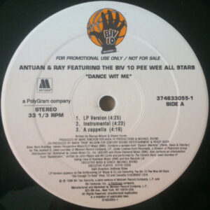 Maxi - Antuan & Ray Featuring The Biv 10 Pee Wee All Stars - Dance Wit