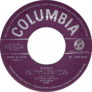 Single - Chris Howland - Mama